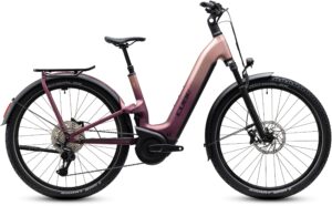 Cube Nuride Hybrid ONE11 HPC SLX 800 mauve´n´black Easy Entry