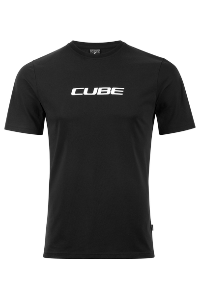 T-Shirt CUBE Organic Classic Logo black´n´white