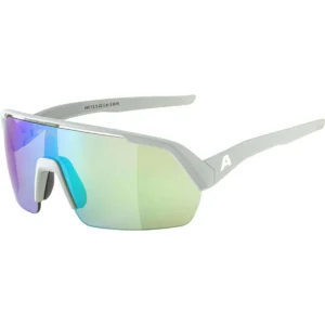 Brille Alpina Turbo HR smoke-grey matt / mirror green