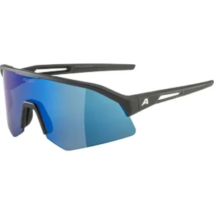 Brille Alpina Sonic HR Q-Lite black matt / mirror blue