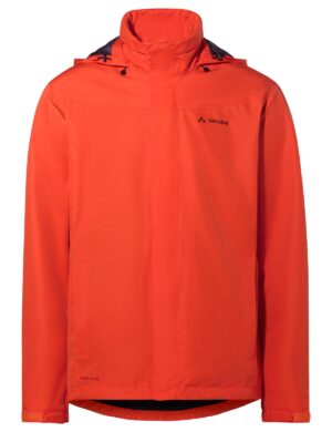 Regenjacke Vaude Escape Bike Light Jacket Men glowing red