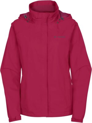 Regenjacke Vaude Escape Bike Light Jacket Women crimson red