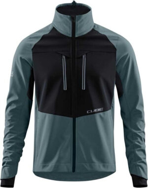 Softshelljacke Cube MTB 365 black grey