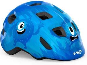 Helm Met Hooray blue monster Größe 46-52 cm